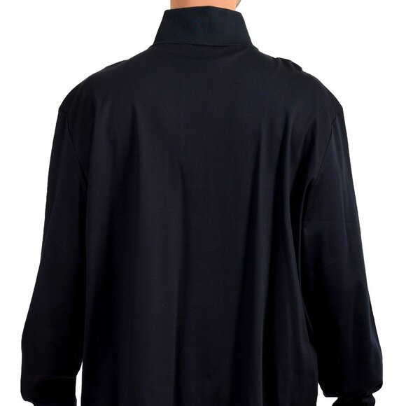 Hugo Boss Men's "B-Tenore 11" Blue 1/3 Zip Pullover Sweater US 4XL IT 60 - Picture 3 of 7